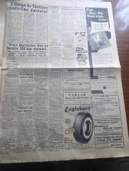 Yeni Sabah Gazetesi - Turkish Newspaper - 29 Nisan 1959 - Florence Nightingale okulu ile hastanesinin temelleri Dün atıldı - Reisicumhur Celal Bayar'a Florence Nightingale tesisleri hakkında izahat veriliyor fotoğraf - Niyazi Aytok isimli vatandaş Florence Nightingale testinin yapılacağı arazi bana aittir inşaat yapılamaz dedi -  Fidel Castro Panamayı işgal etmek gibi derdimiz yok dedi - Vatancılar için 1 6 yıl hapis cezası istendi - İstiklal caddesi'nde alkazar sineması mülkü satılıktır - Kızılay Genel Kongresi çalışmalarına başladı - Yunus Emre için büyük bir tören tertip edildi - bilinmeyen hususiyetleri ile Osmanlı padişahları yazan Reşat Ekrem Koçu Yazı Dizisi - Onikinci Cannes film festivali yarın başlıyor - Sovyet Rusya'da Türklere indirilen darbeler - Macar maçını 28 Haziran'da oynamakta ısrar edeceğiz - milli lige bugün Mithatpaşa stadında devam edilecek - Beşiktaş İstanbulspor maçı - Galatasaray Adalet maçı - Özcan Arkoç ve Naci Erdem sabah takımların yaptığı antremanda foto
