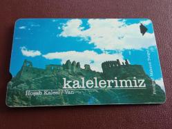 TÜRK TELEKOM TELEFON KARTI HOŞAB KALESİ VAN