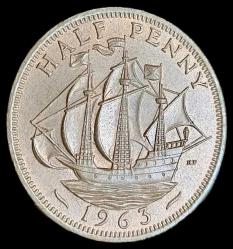 İngiltere 1963 Half Penny Çil
