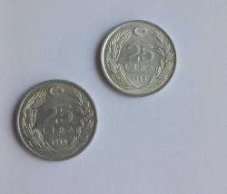 25 lira 1988 2 Adet