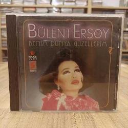BÜLENT ERSOY BENİM DÜNYA GÜZELLERİM CD İLK BASKI KIRMIZI BANDROL