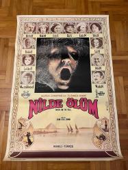 DEATH ON THE NILE * NİL'DE ÖLÜM * AGATHA CHRISTIE * GÖRSEL: URIAH HEEP - VERY EAVIE VERY UMBLE * 1978 * ORİJİNAL SİNEMA FİLM AFİŞİ / POSTER * 70 x 100 CM