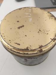 Vintage FARINELLI Filmi BANDI ( Şeridi ) ve Kutusu ( Teneke kutusunda )