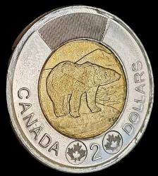 Kanada 2013 Kraliçe Elizabeth II 2 Dolar Çil