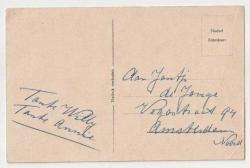 1930 LU YILLAR DENİZCİLİK TEMALI GEMİ YELKENLİ VE ÇOCUK GÖRSELLİ HOLLANDA BASKI NADİR KARTPOSTAL