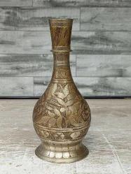 Antika Osmanlı Kalem İşçilikli Eser-i İstanbul Şerbet Sürahisi