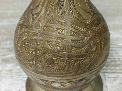 Antika Osmanlı Kalem İşçilikli Eser-i İstanbul Şerbet Sürahisi