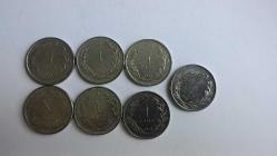 1 lira 1973-1979 Hepsi lot