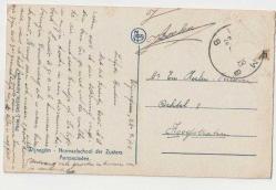 YEMEK KÜLTÜRÜ - 1918 YILI HOLLANDA MUTAFAK GÖRSELLİ POSTADAN GEÇMİŞ KARTPOSTAL