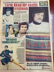 ŞEY HAFTALIK MAGAZİN GAZETESİ DOĞUM GÜNÜ HEDİYESİ  ( Turkish Newspaper ) - 7 ŞUBAT 1983 - TAM TAKIM 12 SAYFADIR -Nigar uluerer röportajı-Mine Koşan-Chamberlain-Saadet gürses-Nükhet Duru-Tarık Akan-Ümit Besen-Gönül Göksel-Muazzez Ersoy-Saadet Gürses-Hüner Coşkuner-Yılmaz Güney-Bülent Ersoy-Müjdat Gezen-Cüneyt Arkın-Mesut Öhnner-Banu Alkan-Turgut Özal-Zerrin Özer-Deniz Uğur-Zafer Sefa-Akın Uğurlu-Hülya Yiğitalp-Dilek Aldo-Ediz Onay-İzzet Öz-Mahmut Ovur-Nazan Şoray-Hülya Süer-Yasemin Kumral-Şakir Üner-Romali Perihan-Semra Lütken-Atilla Simsek-Mine Mater-Parlasenol-Engin Evin-Mine Mutlu-Ayla Algan-Mine Söğüt-Murat Perihan-Ayla Algan  Nükhet Duru vicdan azabı çekiyor-Bu ihtiyar kim?-25 yıl sonra yaşanan dram-Kızım ben senin ciciannenim-Moral vermeye gitmişti kahroldu-Tarık Akan bir saatte yaşlandı-Bir sigara yakmaz mısınız?-Bu kadın başımın belası!-Beni Müjdat Gezen ihbar etti!-Türkiye’yi yanlış tanıyorsunuz-Cüneyt Arkın “dişi bond” yaratıyor-İki elinde 10 alyans-“İnşallah biri gerçek olur”