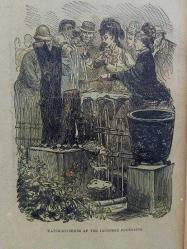 Antika Orijinal 1800'ler 4 Farklı Temalı Gravür Tablo