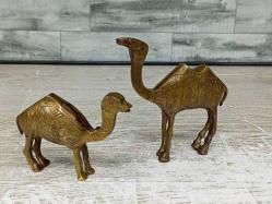 Eskilerden İşlemeli Pirinç Deve Bibloları