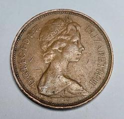 İNGİLTERE 1971 2 NEW PENCE