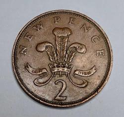 İNGİLTERE 1971 2 NEW PENCE