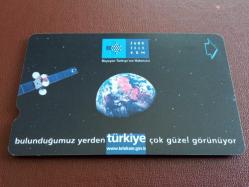 TÜRK TELEKOM TELEFON KARTI - TÜRKSAT DÜNYA