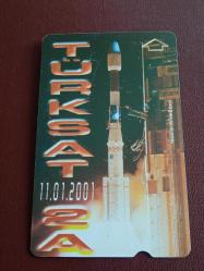 TÜRK TELEKOM TELEFON KARTI TÜRKSAT 2001