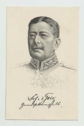 LOT.19 » 1.DÜNYA SAVAŞI / ALMAN GENERAL WILHELM LEOPOLD COLMAR FREIHERR VON DER GOLTZ - GOLTZ PAŞA KARTPOSTALI...
