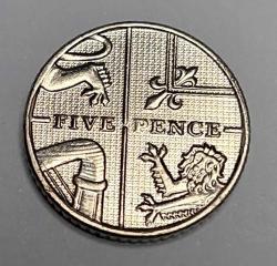 İNGİLTERE 2015 FIVE PENCE