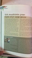 MESAM VİZYON, TÜRKİYE MUSİKİ ESERİ SAHİPLERİ MESLEK BİRLİĞİ DERGİSİ - NİSAN MAYIS 2007 SAYI: 4 SEZEN AKSU - CEM KARACA - EMRE AYDIN - ÖZDEMİR ERDOĞAN - OF AMAN NALAN - NAİM DİLMENER - NECİP SARICI - AMİR ATEŞ - ALİ RIZA BİNBOĞA - SUAVİ - TURHAN TAŞAN - AHMET SELÇUK İLKAN - ALİ COŞAR - ALİ YAVUZ - CAHİT BERKAY - FARUK DEMİR - HASAN SALTIK - ORHAN GENCEBAY - ALİ TEKİNTÜRE - NECMETTİN OVACIK - O. SUAT ÖZÇELEBİ - BÜLENT ERÖZ - TANER KOÇAK - ESRA OKUTAN - ASLI KARATAŞ KALKAN - ÖNDER KIZILKAYA - EMRE ÇAYLA - AYHAN AKKAYA - CEM TANIR - AYDAN ÇELİK - SİNAN KESGİN - DİDEM İNCESAĞIR SEZEN AKSU: ŞARKIM KİME DOKUNUYORSA ONA AİTTİR - USTAYA SAYGI: CEM KARACA - MİAM VE KAMRAN İNCE - YENİ ÇIKIŞ: EMRE AYDIN - KORSAN'IN SEYİR DEFTERİ - SÖYLEŞİLER: ÖZDEMİR ERDOĞAN - OF AMAN NALAN - EUROVISION TARİHİ - YEŞİLÇAM MÜZİKLERİ - ULUSLARARASI MIDEM FUARI - FİKRİ MÜLKİYET HAKLARI GÜNÜ - ANILAR VE MÜZİK: AMİR ATEŞ GECESİ - AZERBAYCAN MESLEK BİRLİĞİ İLE ANLAŞMA - TAM TAKIM EKSİKSİZ 62 SAYFA