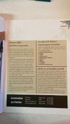 MESAM VİZYON, TÜRKİYE MUSİKİ ESERİ SAHİPLERİ MESLEK BİRLİĞİ DERGİSİ - EKİM KASIM 2006 SAYI: 02 ZÜLFÜ LİVANELİ - MÜZEYYEN SENAR - BURHAN ÖÇAL - ALİ KOCATEPE - NAİM DİLMENER - BOB DYLAN - SELAHATTİN İÇLİ - SIDİKA SU - ALİ ERKÖSE - MEHMET TALAT KURTER - HÜDADAT HANIM - DERYA BENGİ - RADI DİKİCİ - TUNÇEL GÜLSOY - ÖNDER KIZILKAYA - RIZA OKÇU - OKTAY TUTUŞ - REYHAN YILDIZ - GÖRGÜN TANER  MÜZİK YILINDA ZÜLFÜ LİVANELİ - GÜNDEM: MESAM VE MSG GELECEĞE BAKMALI - USTAYA SAYGI: MÜZEYYEN SENAR - BURHAN ÖÇAL: MAÇO BİR KARAKTERİM - ALİ KOCATEPE İLE KLASİKLEŞMİŞ ŞARKILAR - NAİM DİLMENER'DEN POP TARİHİ - BOB DYLAN: SUSMAYAN DİRENİŞ - AKBANK CAZ FESTİVALİ - BABYLON: EN İYİ KONSER MEKÂNI - ARŞİVDEN: İLK POPSTAR HÜDADAT HANIM - BOĞAZİÇİ'NDE KLASİK MÜZİK - MESAM 2007 TARİFELERİ DUYURULDU - EN ÇOK TELİF ÖDEYEN ORGANİZASYONLAR - SIDİKA SU'YA VEDA - SELAHATTİN İÇLİ'Yİ ANIYORUZ - ARAMIZDAN AYRILANLAR - TAM TAKIM EKSİKSİZ 62 SAYFA