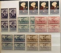 1941 BARBAROS HAYREDDİN'İN 395.ÖLÜM YILI SERİSİ DÖRTLÜ BLOK DAMGASIZ MNH p271/72