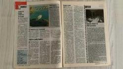 2000 İKİBİN’E DOĞRU AKTÜALİTE DERGİSİ – SAYI 40 – 25 EYLÜL 1988 – 64 SAYFA KÜLTÜRE EYLÜL DARBESİ – KÜLTÜRE ELDİVENLİ DOKUNUŞ – DÜĞÜN DÜNYAMIZIN ÜNLÜLERİ ANLATIYOR – ABD KİBİRLİ BAŞKANINDAN SOVYETLER’E YENİ SALDIRI HAZIRLIĞI – 2000’E DOĞRU: TÜRKİYE’NİN GELECEĞİ ÜZERİNE BİR İNCELEME – KADINLARIN GÜNLÜK YAŞAMI – KÜLTÜR VE SANATTA EYLÜL ETKİSİ – KÜLTÜR-SANAT – SEMİH POROY – CEMAL SÜREYA – KAPAK – TÜRKİYE – İŞÇİ-SENDİKA – DÜNYA – TOPLUM – YAZI VE ÇİZGİLERLE  DOĞU PERİNÇEK – NECATİ CUMALI – SEMİH POROY – CEMAL SÜREYA – MELİH CEVDET ANDAY – ŞAHAP BALCIOĞLU – NİHAT BEHRAM – HALİL BERKTAY – HÜSEYİN BÜLBÜL – SERHAN BOLLUK – NEYYİR KALAYCIOĞLU – SÜLEY PERİNÇEK – ASAF GÜVEN AKSEL – ROZERİN DOĞAN – ALİ KARŞILAYAN – DENİZ KAVUKÇUOĞLU – TUNCA ARSLAN – GÜLDEN AYDIN – SEVİL BASTÜRK – ASUMAN BAYRAK – AYŞE BENGİ – TÜRKAN DEMİR – TAKİ DOĞAN – SABİHA ERDEM – KAMİL ERDOĞDU – ALİ HASDEMİR – HÜRRİYET KARADENİZ – HÜSEYİN KALKAN – NURAY MESTCİ – FENNİ ÖZALP – OĞUZ SAKALLI – MELTEM SAVCI – RUHSAR ŞENOĞLU – ÇİĞDE