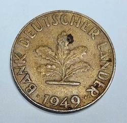 ALMANYA 1949 10 PFENNIG