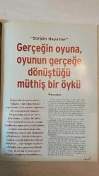 RADYO TELEVİZYON AYLIK HABER YAYIN DERGİSİ - TEMMUZ 2008 SAYI: 230 AYDAN ŞENER – NESLİHAN ACAR – KENAN BAL – TEOMAN KUMBARACIBAŞI – HAKAN ERATİK – NAZAN DIPER – YÜKSEL ARICI – NİHAT NİKEREL – FULDEN AKYÜREK – CENK SÖZERİ – HÜSEYİN İLKER – HALİL KUMOVA – SARP AKKAYA – SEMRA DİNÇER – BUĞRA İNCE – EFE DEPREM – ŞAHİN GÖK – BURAK TÖRER – MURAT SARI – HAKAN ALTUNTAŞ – GÖKHAN KIRDAR – AVNİ ANIL TRT YASASI’NA ONAY: 25 YIL SONRA YENİ BİR YASA – TRT’DEN 40 YENİ PROGRAMLA YAZ EKRANI – AVNİ ANIL: ARTIK ARAMIZDA DEĞİL – “SÜRGÜN HAYATLAR”: GERÇEK VE OYUN İÇ İÇE – BİR HAFTALIK BABALIK TEKLİFİNDEN DOĞAN DRAMATİK ÖYKÜ – EYLÜL VE DOĞAN’IN KAYIPLA BAŞLAYAN HİKÂYESİ – OĞLU DENİZ’İ TEK BAŞINA BÜYÜTEN BİR ANNE – GERÇEK BİR OLAYDAN ESİNLENEN SENARYO – HAKAN ERATİK: “TRT’DE OLMAK BİR SORUMLULUK” – NESLİHAN ACAR: “SEVGİYİ VE FEDAKÂRLIĞI ANLATIYORUZ” – SENARİSTLERİN İLHAM KAYNAĞI: ŞENER KÖKKAYA’NIN ANISI – YÖNETMEN ŞAHİN GÖK: “AİLE DİZİSİ, SEVGİYLE ANLATILAN BİR MÜCADELE” – OYUNCU  - TAM TAKIM EKSİKSİZ 74 SAYFA