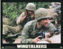 WINDTALKERS - RÜZGARLA KONUŞANLAR FİLMİNİN ORJİNAL LOBİ KARTI - NICOLAS CAGE, ADAM BEACH, PETER STORMARE - YÖNETMEN: JOHN WOO - USA BASKISIDIR - NO: 1