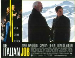 Efemera - THE ITALIAN JOB - İTALYAN İŞİ FİLMİNİN ORJİNAL LOBİ KARTI - MARK WAHLBERG, CHARLIZE THERON, EDWARD NORTON, JASON STATHAM - NO: 2 - USA BASKISI - kitantik - kitaLog