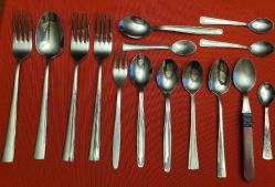 KARIŞIK METAL ÇATAL KAŞIKLAR LOTU.