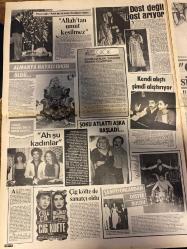 ŞEY HAFTALIK MAGAZİN GAZETESİ DOĞUM GÜNÜ HEDİYESİ  ( Turkish Newspaper ) - 16 OCAK 1984 -TAM TAKIM 12 SAYFADIR -Müjde Ar-Zeki Müren-Ursula Andress-Şahin Lepeş-Türkan Şoray-Ayhan Gencer-Nazan Şoray-Faik Zambak-Hülya Avşar-Cihan Ünal-Ayşe Özdemir-Zeki Müren-Ergun Günaydın-Bahar Öztan-Aslan Bacanak-Güngör Bayrak-Mak Alans-Damcıoğlu-Yunus Bülbül-Ayhan Aydın-Nejmat Bavandi-Engin Cezzar-Emel Sayın-Gülriz Sururi-Bülent Kınay-Zafir Seba-Ayşhan Danışman-Hülya Işıl-Sezen Aksu-Ayhan Gencer-Abacı-Gönül Ülkü-Gazanfer Özcan-Selahattin Ganiz-Hale Kırca-Nuray O. Gönen-Sümer Dundar-Jennifer Beals-Ursula Andress-Oscar Tiszo-Anjelik-İntikam alıyor-Yeni hedefi sosyete-Türkan Şoray kendini affettirdi-Bindiği dalı mı kesiyor-Aramıza kimse giremez-Kimsesiz çocukların artık yüzü gülecek-DESA gururumuz oldu-Biz işimizi üç dakikada bitiririz-Kızını Cihan Ünal’ın koynuna sokacak-Karar kesin Sanat Güneşi doğacak-Denetim kurulu gözünü aç-Ayşe Mine ortada kaldı-Şu işe bakın-Allah’tan umut kesilmez-Almanya hayali er