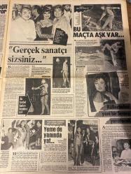 ŞEY HAFTALIK MAGAZİN GAZETESİ DOĞUM GÜNÜ HEDİYESİ  ( Turkish Newspaper ) - 16 OCAK 1984 -TAM TAKIM 12 SAYFADIR -Müjde Ar-Zeki Müren-Ursula Andress-Şahin Lepeş-Türkan Şoray-Ayhan Gencer-Nazan Şoray-Faik Zambak-Hülya Avşar-Cihan Ünal-Ayşe Özdemir-Zeki Müren-Ergun Günaydın-Bahar Öztan-Aslan Bacanak-Güngör Bayrak-Mak Alans-Damcıoğlu-Yunus Bülbül-Ayhan Aydın-Nejmat Bavandi-Engin Cezzar-Emel Sayın-Gülriz Sururi-Bülent Kınay-Zafir Seba-Ayşhan Danışman-Hülya Işıl-Sezen Aksu-Ayhan Gencer-Abacı-Gönül Ülkü-Gazanfer Özcan-Selahattin Ganiz-Hale Kırca-Nuray O. Gönen-Sümer Dundar-Jennifer Beals-Ursula Andress-Oscar Tiszo-Anjelik-İntikam alıyor-Yeni hedefi sosyete-Türkan Şoray kendini affettirdi-Bindiği dalı mı kesiyor-Aramıza kimse giremez-Kimsesiz çocukların artık yüzü gülecek-DESA gururumuz oldu-Biz işimizi üç dakikada bitiririz-Kızını Cihan Ünal’ın koynuna sokacak-Karar kesin Sanat Güneşi doğacak-Denetim kurulu gözünü aç-Ayşe Mine ortada kaldı-Şu işe bakın-Allah’tan umut kesilmez-Almanya hayali er