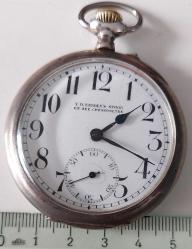 VAHDETTİN DÖNEMİ İSVİÇRE'YE ÖZEL YAPTIRILAN N.D.EERDEN'S SPOOR EN ZEE CHRONOMETRE MARKA ORİJİNAL AKTİF KURMALI ÇELTİKLİ CEP SAATİ ÇÇ2EEE1 ÇOK TEMİZ