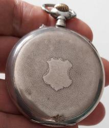 VAHDETTİN DÖNEMİ İSVİÇRE'YE ÖZEL YAPTIRILAN N.D.EERDEN'S SPOOR EN ZEE CHRONOMETRE MARKA ORİJİNAL AKTİF KURMALI ÇELTİKLİ CEP SAATİ ÇÇ2EEE1 ÇOK TEMİZ