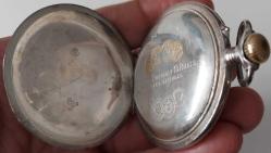 VAHDETTİN DÖNEMİ İSVİÇRE'YE ÖZEL YAPTIRILAN N.D.EERDEN'S SPOOR EN ZEE CHRONOMETRE MARKA ORİJİNAL AKTİF KURMALI ÇELTİKLİ CEP SAATİ ÇÇ2EEE1 ÇOK TEMİZ