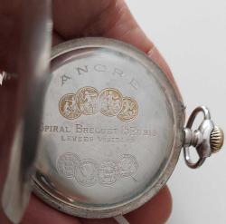 VAHDETTİN DÖNEMİ İSVİÇRE'YE ÖZEL YAPTIRILAN N.D.EERDEN'S SPOOR EN ZEE CHRONOMETRE MARKA ORİJİNAL AKTİF KURMALI ÇELTİKLİ CEP SAATİ ÇÇ2EEE1 ÇOK TEMİZ