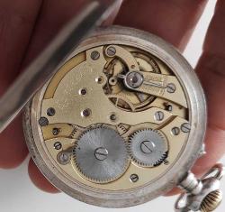 VAHDETTİN DÖNEMİ İSVİÇRE'YE ÖZEL YAPTIRILAN N.D.EERDEN'S SPOOR EN ZEE CHRONOMETRE MARKA ORİJİNAL AKTİF KURMALI ÇELTİKLİ CEP SAATİ ÇÇ2EEE1 ÇOK TEMİZ