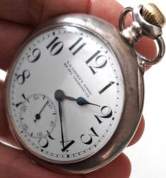 VAHDETTİN DÖNEMİ İSVİÇRE'YE ÖZEL YAPTIRILAN N.D.EERDEN'S SPOOR EN ZEE CHRONOMETRE MARKA ORİJİNAL AKTİF KURMALI ÇELTİKLİ CEP SAATİ ÇÇ2EEE1 ÇOK TEMİZ