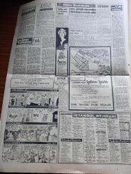 Yeni Sabah Gazetesi - Turkish Newspaper - 14 Haziran 1958 - 2 Türk 38 Rum daha yaralandı - Kıbrıs'ta beş gündür devam eden çarpışmalarda 2 Türk 13 Rum öldü - İngilizler de Nihayet Rumların Türklere saldırdığını kabul ettiler - Kıbrıs'ta rumlara müsamaha gösteren İngilizler yoldan geçen Türk gençlerine sert müdahalede buluyorlar fotoğraf - Fatin Rüştü Zorlu Fazıl Küçük ve Burhan Işınla görüştü - İstanbul'da Amerikan kolejinde Dün diploma töreni yapıldı fotoğraf - cezayir'deki askeri liderler De Gaulle'e cephe alıyor - İzmit faciası mesulleri adaletten kaçamayacak - Osman Bölükbaşı Kıbrıs hakkında konuştu - Cafer ile Hürmüz karikatür çizen Altan Erbulak - Hayk Hammer çizen Oğuz Aral - hazreti Muhammed'in üç aşkı yazan Nezihe Araz Yazı Dizisi - Tarabya kilisesinin sahibi bulunamıyor - Suzan Güven gecesi Açık Hava Tiyatrosunda - Galatasaray Fenerbahçe yine karşı karşıya -  Büyük maç için kampta bulunan Galatasaraylılar fotoğraf - Fenerbahçeli Nedim Kırcan'ın dikişleri Dün alındı fotoğraf