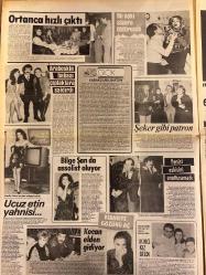 ŞEY HAFTALIK MAGAZİN GAZETESİ DOĞUM GÜNÜ HEDİYESİ  ( Turkish Newspaper ) - 2 NİSAN 1984 -TAM TAKIM 16 SAYFADIR -Nazan Şoray-Türkan Şoray-Bülent Ersoy-Fikret Hakan-Uğurböceği Yalçın-Ateşböceği Ercan-Müjde Ar-Yüksel Uzel-Sezen Aksu-Nihal Kökna-Cumali Dalcı-Bilge Şan-Müslüm Gürses-Mualla Omay-Zehra Suat-Kibariye-Hüsamettin Subaşı-Engin Cezzar-Gülriz Sururi-Cihan Ünal-Sümer Dundar-Ayşe Özdemir-Kemal Sunal-Kadir İnanır-Tarık Akan-İlyas Tüfekçi-Oya Aydoğan-Nurcan Gürsaat-Yıldırım Gürses-Şenay Şerif-Yasemin Nilüfer-Zerrin Nazlı-Necla Nazır-Bülent Ersoy-Ayşin Atay-Ayhan Gencer-Nükhet Duru-Alpay-Salih Acar-Eniştemden koca olmaz-Kurtuluş yolunda ilk adım-Kraliçe kim-Eski ortaklar rakip oldu-Müjde de Almanya’da işçi olacak-Bunlar da bir başka hasta-İsrail cehenneminden geliyorum-Ortanca hızlı çıktı-Arabeskin babası çıplaklara saldırdı-Bilge Şan da assolist oluyor-Kocan elden gidiyor-Ben özenti değil özenilen kadınım-Mutluluk dersi verdiler boşanıyoruz dediler-Hedefteki şöhretler-Profesyonel oyunc