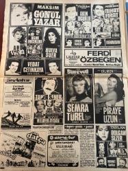 ŞEY HAFTALIK MAGAZİN GAZETESİ DOĞUM GÜNÜ HEDİYESİ  ( Turkish Newspaper ) - 19 OCAK 1985 -TAM TAKIM 12 SAYFADIR -Ahmet Uğurlu-Seda Sayan-Çiğdem Tunç-Bahar Öztan-Kadir İnanır-Nihal Köksal-Gönül Yazar-Ahu Tuğba-Hülya Süer-Vedat Çetinkaya-Akın Uğurlu-Nihat Fırat-Faruk Tuncel-Nur Aksoy-Neslihan Tülek-Sevim Arda-Zeynep Zorul-Vural Tütüncüoğlu-Taner Şener-Nilüfer Aydan-Semra Türel-Piraye Uzun-Taylan Doğan Sezer-Yeşim Üzen-Metin Akpınar-Zeki Alasya-Selen Büke-Hakan Kalkavan-Meral Zeren-Cavit Kılıç-Filik Ertüner-Cumali Güneş-Serpil Benay-Arman Gazaroglu-Çiğdem Tunç-İstem Özşegir-Hülya Süer-Elvan Sevil-Nigos-Gülriz Sururi-Barış Manço-Ali Poyrazoğlu-Rıfat Ababay-Tevfik Gelenbe-Cehennem azabının hesabını soracağım-Napolyonca konuşan kazanıyor-Sıcacık alem-Tecrübe konuşuyor-Yakışıklı bir kuş oldu-Beş çeker mi çekmez mi-2 milyonluk atom forvet-Kağıt üstünde seks yapıyorlar-Yazık bir balerin sonunda gerçekten dansöz oldu-Ahu Tuğba’nın 3. evliliğinden de aynı ses çıktı fosss-Beyoğlu’na ilk kazmayı biz