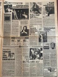 ŞEY HAFTALIK MAGAZİN GAZETESİ DOĞUM GÜNÜ HEDİYESİ  ( Turkish Newspaper ) - 19 OCAK 1985 -TAM TAKIM 12 SAYFADIR -Ahmet Uğurlu-Seda Sayan-Çiğdem Tunç-Bahar Öztan-Kadir İnanır-Nihal Köksal-Gönül Yazar-Ahu Tuğba-Hülya Süer-Vedat Çetinkaya-Akın Uğurlu-Nihat Fırat-Faruk Tuncel-Nur Aksoy-Neslihan Tülek-Sevim Arda-Zeynep Zorul-Vural Tütüncüoğlu-Taner Şener-Nilüfer Aydan-Semra Türel-Piraye Uzun-Taylan Doğan Sezer-Yeşim Üzen-Metin Akpınar-Zeki Alasya-Selen Büke-Hakan Kalkavan-Meral Zeren-Cavit Kılıç-Filik Ertüner-Cumali Güneş-Serpil Benay-Arman Gazaroglu-Çiğdem Tunç-İstem Özşegir-Hülya Süer-Elvan Sevil-Nigos-Gülriz Sururi-Barış Manço-Ali Poyrazoğlu-Rıfat Ababay-Tevfik Gelenbe-Cehennem azabının hesabını soracağım-Napolyonca konuşan kazanıyor-Sıcacık alem-Tecrübe konuşuyor-Yakışıklı bir kuş oldu-Beş çeker mi çekmez mi-2 milyonluk atom forvet-Kağıt üstünde seks yapıyorlar-Yazık bir balerin sonunda gerçekten dansöz oldu-Ahu Tuğba’nın 3. evliliğinden de aynı ses çıktı fosss-Beyoğlu’na ilk kazmayı biz