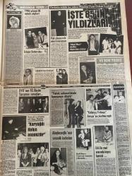 ŞEY HAFTALIK MAGAZİN GAZETESİ DOĞUM GÜNÜ HEDİYESİ  ( Turkish Newspaper ) - 28 ARALIK 1985 -TAM TAKIM 12 SAYFADIR -Gönül Yazar-Ahu Tuğba-Kenan Kalav-İbrahim Tatlıses-Oya Aydoğan-Zeki Müren-Orhan Gencebay-Kibariye-Türkan Şoray-Selami Şahin-Zerrin-Orhan Batıoğlu-Atilla Alpaflazayta-Bedia Akartürk-Fikret Hakan-Ermeni Madam TerziBaşçiyan-Yüksel Uzel-Küçük Emrah-Oya Aydoğan-Hüseyin Emre-Ümit Besen-Ayşe Mine-Barış Manço-Hüri Sapan-İzzet Altınmeşe-Müslüm Gürses-Mazhar Fuat Özkan-Kibariye-Erdoğan Berker-Okan Demiriş-Nilüfer-Ayşe Özdemir-Bülent Kınay-Oooo Gönül bu ne hal-Yılbaşı kazığı-İbo delirdi-Oya artık göğüslerini taşıyamıyor-Yılbaşı gecesi kalbiniz durabilir-Yeni yıl assolisti Zeki Müren-İşte Kibariye-40 milyona 10 şarkı-Karısı için yüzünü yaktı-Fotoğrafta ölümden dönen bir sanatçı görüyorsunuz-Gitti milyonlar