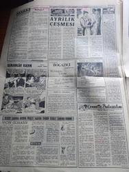 Yeni Sabah Gazetesi - Turkish Newspaper - 22 Aralık 1963 - Doktor Fazıl Küçük bütün dünya basınını yardıma çağırdı - Kıbrıs'ta rum polisler 2 Türk'ü öldürdüler - Türk liderler hadiselerden Rum İçişleri Bakanı Polycarpos Yiogradjis ile Kıbrıs polis idaresini mesul tutuyor - Aşık Olan Amerikalı Çavuş sayesinde 2 genelev kadını yakında Amerika'ya gelin gidiyor fotoğraf - 2 kabadayı grubu Arap Nasri Ve Neco bir gazinoda kapıştı - Dışişlerinden Rahmi Gümrükçüoğlunun evlilik yıldönümü münasebetiyle yaptığı Parti - Fenerbahçe İzmirsporu mağlup edemedi - Beşiktaş altay'a puan kaptırdı - güreşte Ruslarla bu gece karşılaşıyoruz - genç kızların sevgilisi Tamer Yiğit fotoğraf - Türkan Şoray ve Tamer Yiğit fotoğraf - Semra Sar ve Ahmet Mekin'in aşk sahnesi için vinç getirtildi fotoğraf - balık gözlü sanatkar Gülriz Sururi fotoğraf - Kerim Afşar kanaryası ile fazla meşgul fotoğraf - Tümay Tuncalp üç öfkeli genç filminde fotoğraf - bu yılın en başarılı ekibi Feriköy -  Fenerbahçe kaptanı Şeref Has