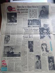 Yeni Sabah Gazetesi - Turkish Newspaper - 22 Aralık 1963 - Doktor Fazıl Küçük bütün dünya basınını yardıma çağırdı - Kıbrıs'ta rum polisler 2 Türk'ü öldürdüler - Türk liderler hadiselerden Rum İçişleri Bakanı Polycarpos Yiogradjis ile Kıbrıs polis idaresini mesul tutuyor - Aşık Olan Amerikalı Çavuş sayesinde 2 genelev kadını yakında Amerika'ya gelin gidiyor fotoğraf - 2 kabadayı grubu Arap Nasri Ve Neco bir gazinoda kapıştı - Dışişlerinden Rahmi Gümrükçüoğlunun evlilik yıldönümü münasebetiyle yaptığı Parti - Fenerbahçe İzmirsporu mağlup edemedi - Beşiktaş altay'a puan kaptırdı - güreşte Ruslarla bu gece karşılaşıyoruz - genç kızların sevgilisi Tamer Yiğit fotoğraf - Türkan Şoray ve Tamer Yiğit fotoğraf - Semra Sar ve Ahmet Mekin'in aşk sahnesi için vinç getirtildi fotoğraf - balık gözlü sanatkar Gülriz Sururi fotoğraf - Kerim Afşar kanaryası ile fazla meşgul fotoğraf - Tümay Tuncalp üç öfkeli genç filminde fotoğraf - bu yılın en başarılı ekibi Feriköy -  Fenerbahçe kaptanı Şeref Has