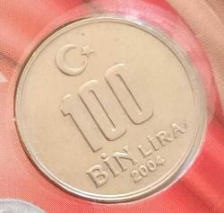 2004 100 Bin Lira Kendi Özel Tanıtım kitinde