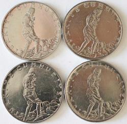 Türkiye Cumhuriyeti 1977/1978/1979 Turaya Göre Ters 1980 Turaya Göre Düz  Yılları 2.5 Lira Çil  (0311)