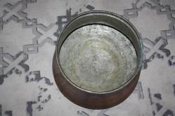 ANTİKA Eski Dönem Dövme Elyapımı Bakır Kazan  DETAYLAR RESIMLERDE (KIRMIZI KASA 1