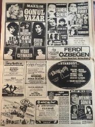 ŞEY HAFTALIK MAGAZİN GAZETESİ DOĞUM GÜNÜ HEDİYESİ  ( Turkish Newspaper ) - 12 OCAK 1985 -TAM TAKIM 12 SAYFADIR -Emel Sayın-Ahmet Uğurlu-Gönül Yazar-Hülya Avşar-Güner Ümit-Banu Alkan-Azize Gencebay-Levent Kırca-Taner Şener-Mithat Fırat-Sevim Arda-Sevim Sevil-Pigün Antinel-Neriman Bayındır-Nilüfer Aydan-Şehriban-Ahu Tuğba-Hülya Süer-Vedat Çetinkaya-Ferdi Özbeğen-Necmi Türk-Nurhan Akgün-Hülya Başar-Nilgün Ersoy-Müjde Ar-Tülay Şenol-Tarkan Tüzmen-Türkan Şoray-Hakan Balamir-Samime Sanay-Ali Sandalcı-Turgut Özakman-Sedat Çelenk-Murat Tekin-Suna Kan-Ferhan Şensoy-Nurhan Damcıoğlu-Kenan Kalav-Halit Akçatepe-Müge Akyamaç-Figen Say-Müjdat Gezen-Ülkü Ülker-Serkan Aktay-Aynur Gökçen-Emel Sayın sizden telefon bekliyor-Dananın kuyruğu şimdi kopacak-Ahmet de yazdı-Abacı kaçtı ama silahlanıp gelecek-Devlerin savaşı-Hülya Avşar iyi kıvırdı-Türkiye’nin en şık kadını Gönül Yazar-Kayan kayana-Hadi artık evlenin-Artık uyandım uyutmayacağım-Sırılsıklam bir final-Böyle görümceye can kurban-Sarıyer’e büyük tr